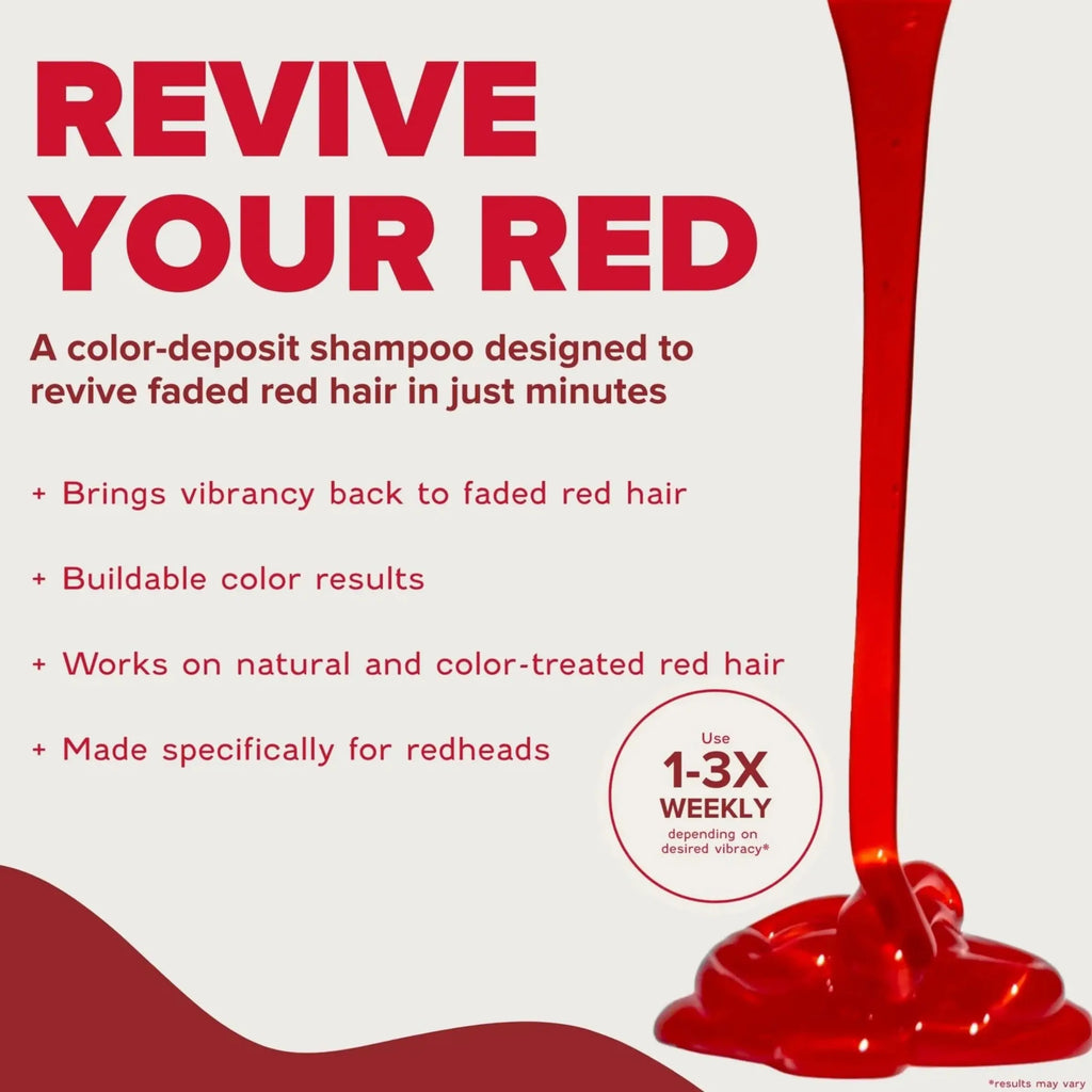 NEW! Finally Vibrant Color-Deposit Shampoo for Redheads