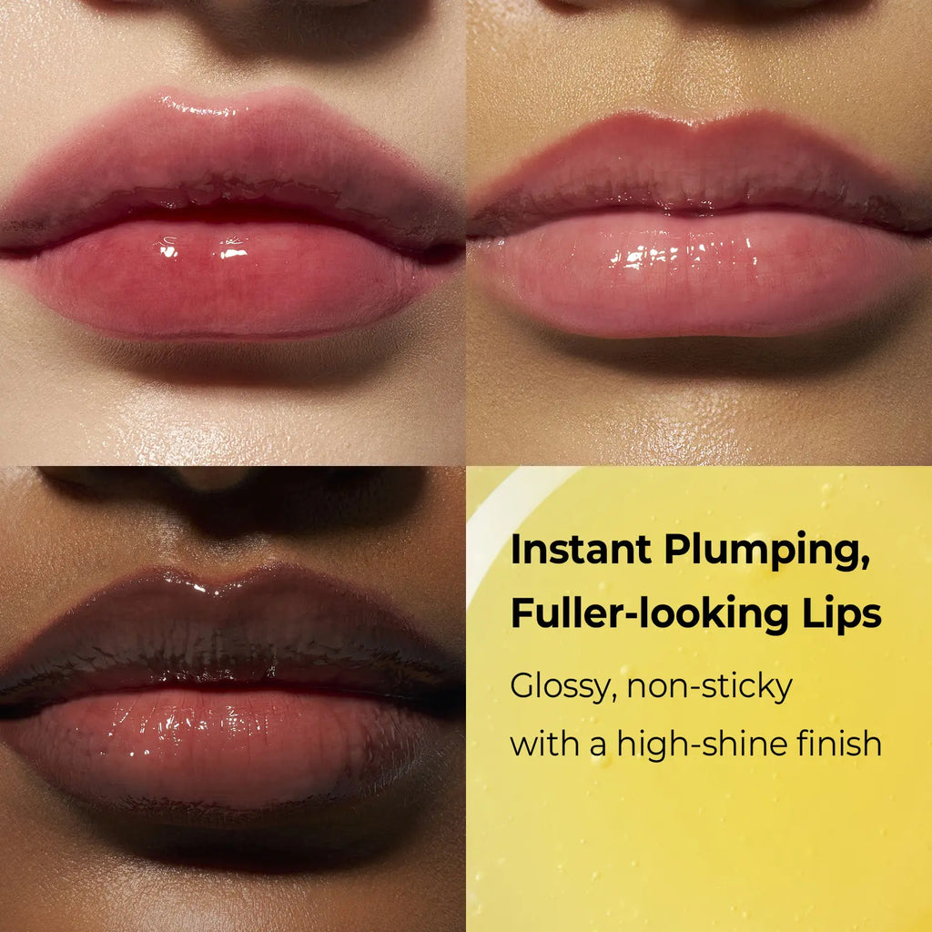 [Laka] Spicy Lip Plumper — Fuller-Looking Lip Plumper Gloss, Non-Sticky, High-Shine Finish