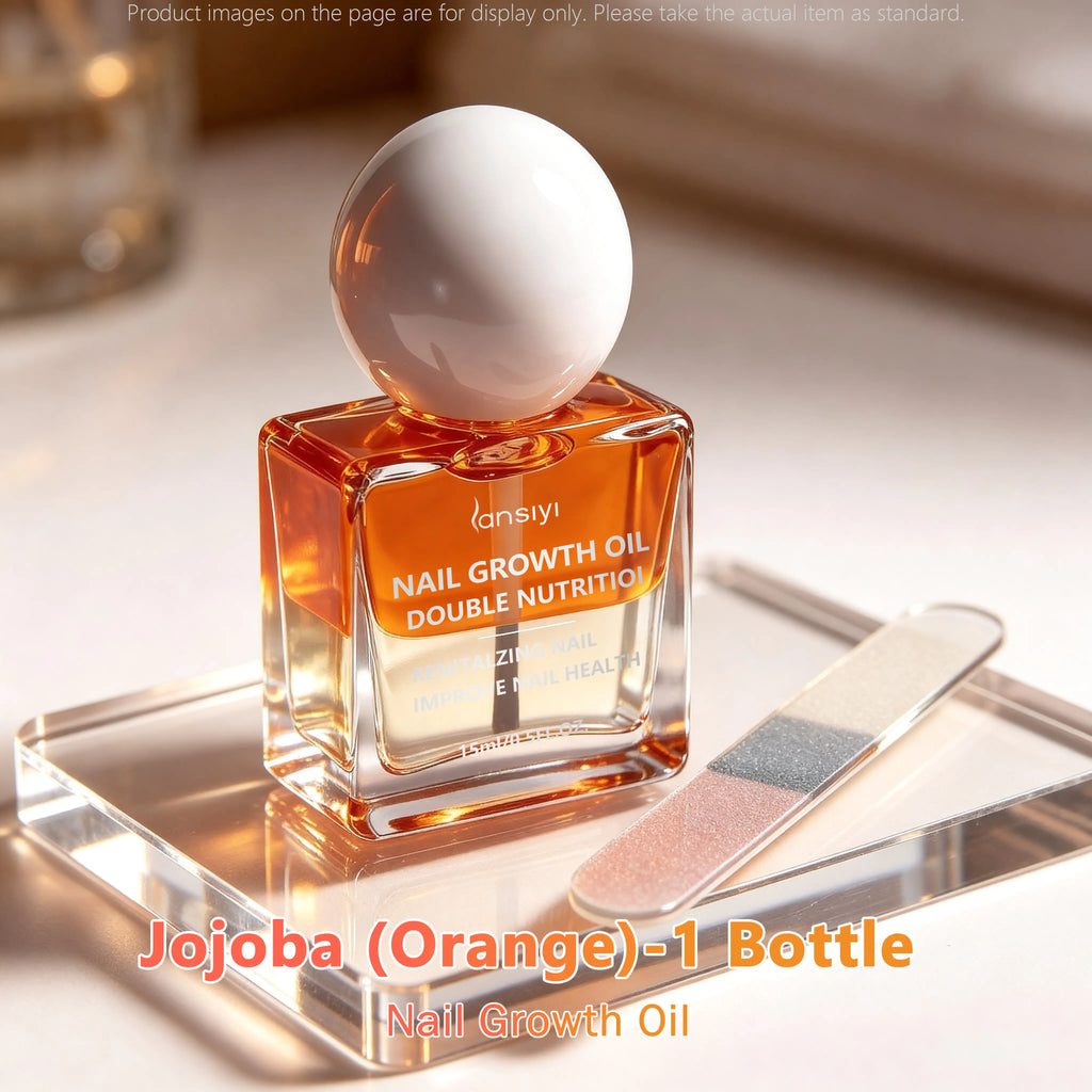 Vitamin & Keratin Nail Growth Oil - Moisturizing, Strengthening, Brightening Repair for Fragile Brittle Nails' Overall Health，Cuticle Oil, Nail Serum, Damaged Nails, Nail Nourishment, Natural Nail Oil,Nail Health