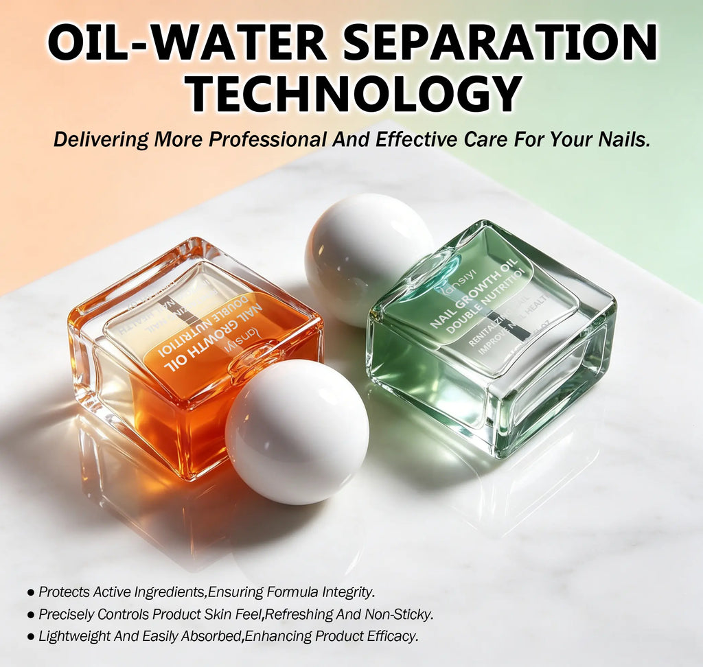 Vitamin & Keratin Nail Growth Oil - Moisturizing, Strengthening, Brightening Repair for Fragile Brittle Nails' Overall Health，Cuticle Oil, Nail Serum, Damaged Nails, Nail Nourishment, Natural Nail Oil,Nail Health