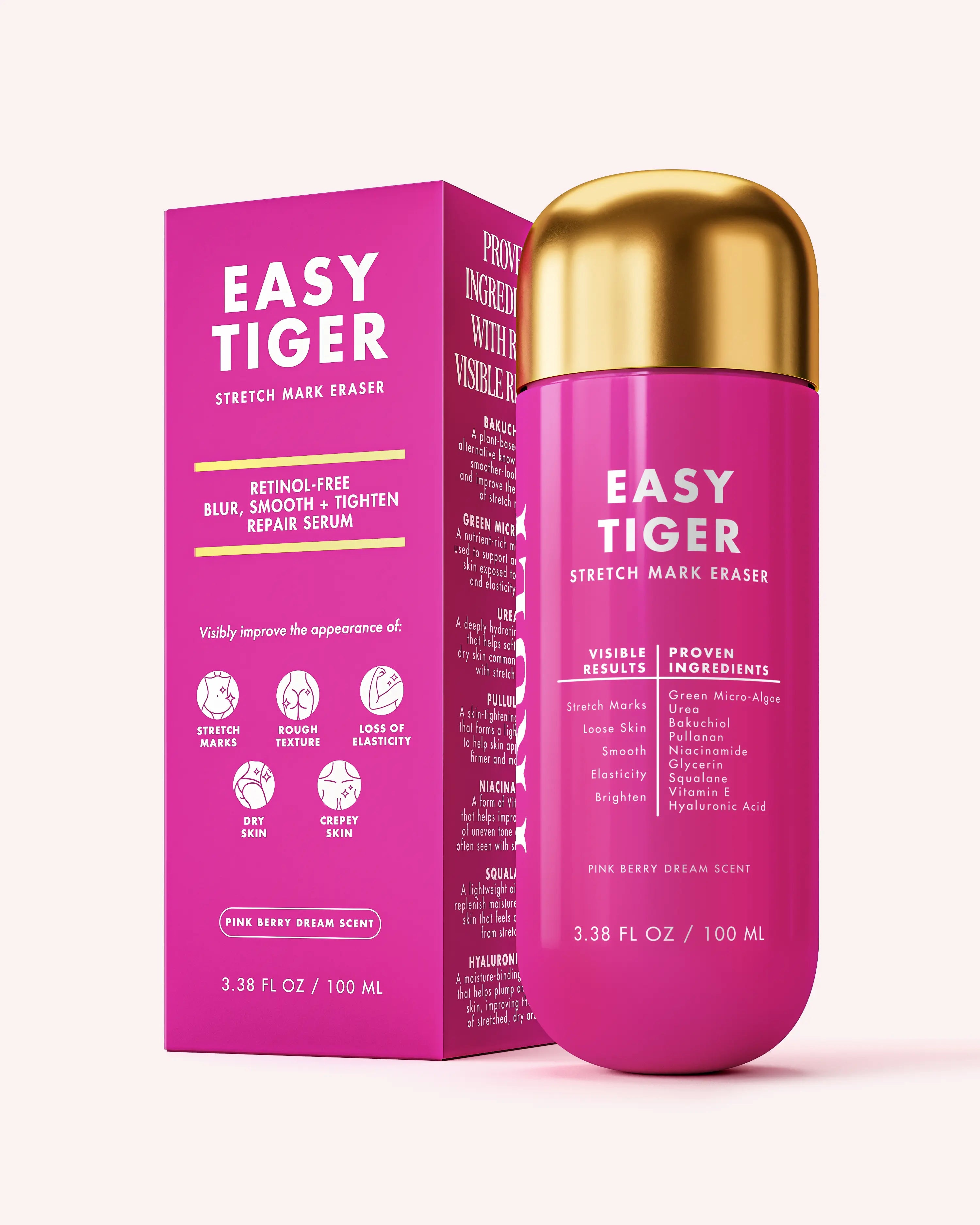 Easy Tiger Resurfacing and Smoothing Body Treatment for Belly, Booty, and Thighs