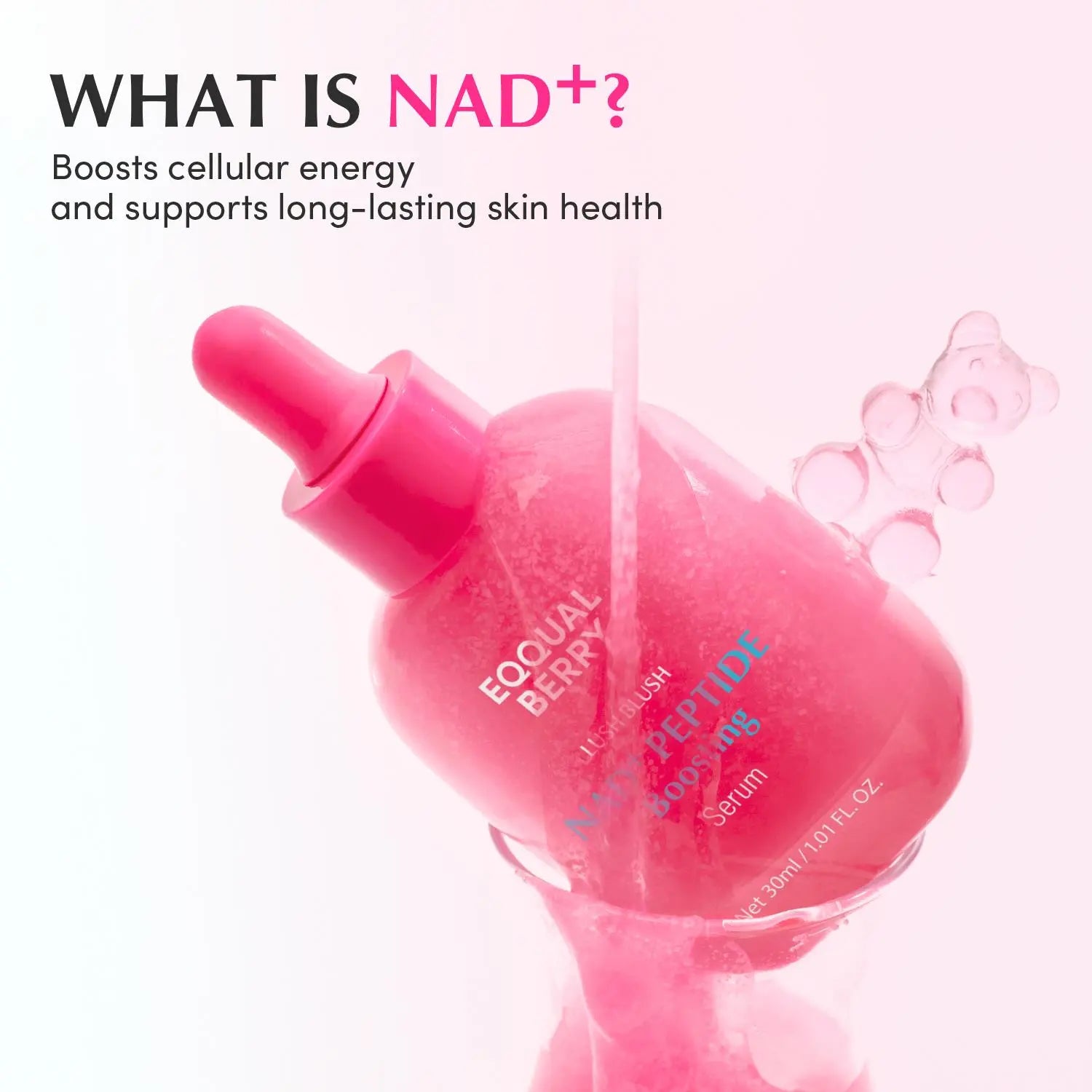 EQQUALBERRY NAD+ Longevity Ritual: Peptide Boosting Serum & Cream Duo | Advanced Anti-Aging & Cellular Skin Repair | Firming & Lifting for Face, Neck & Body