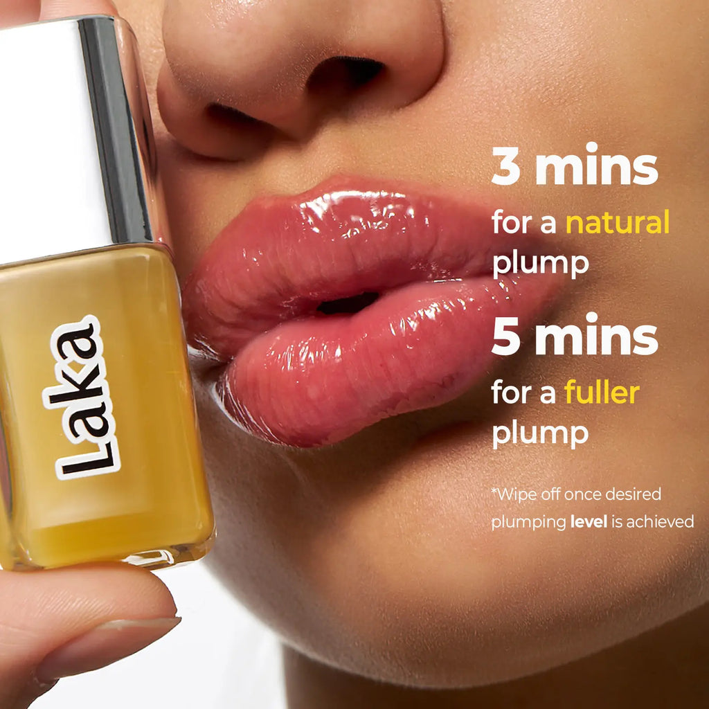 [Laka] Spicy Lip Plumper — Fuller-Looking Lip Plumper Gloss, Non-Sticky, High-Shine Finish