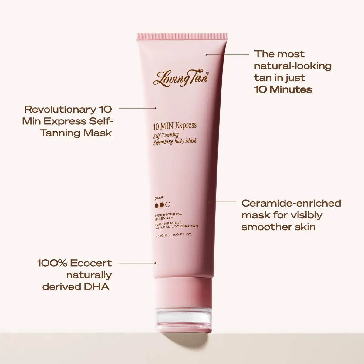 Loving Tan 10 Min Express Self-Tanning Smoothing Body Mask