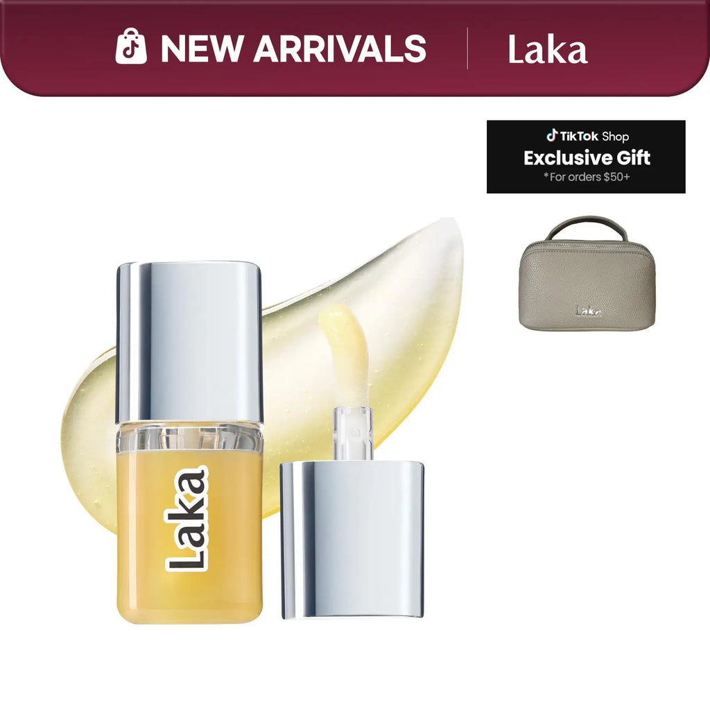 [Laka] Spicy Lip Plumper — Fuller-Looking Lip Plumper Gloss, Non-Sticky, High-Shine Finish
