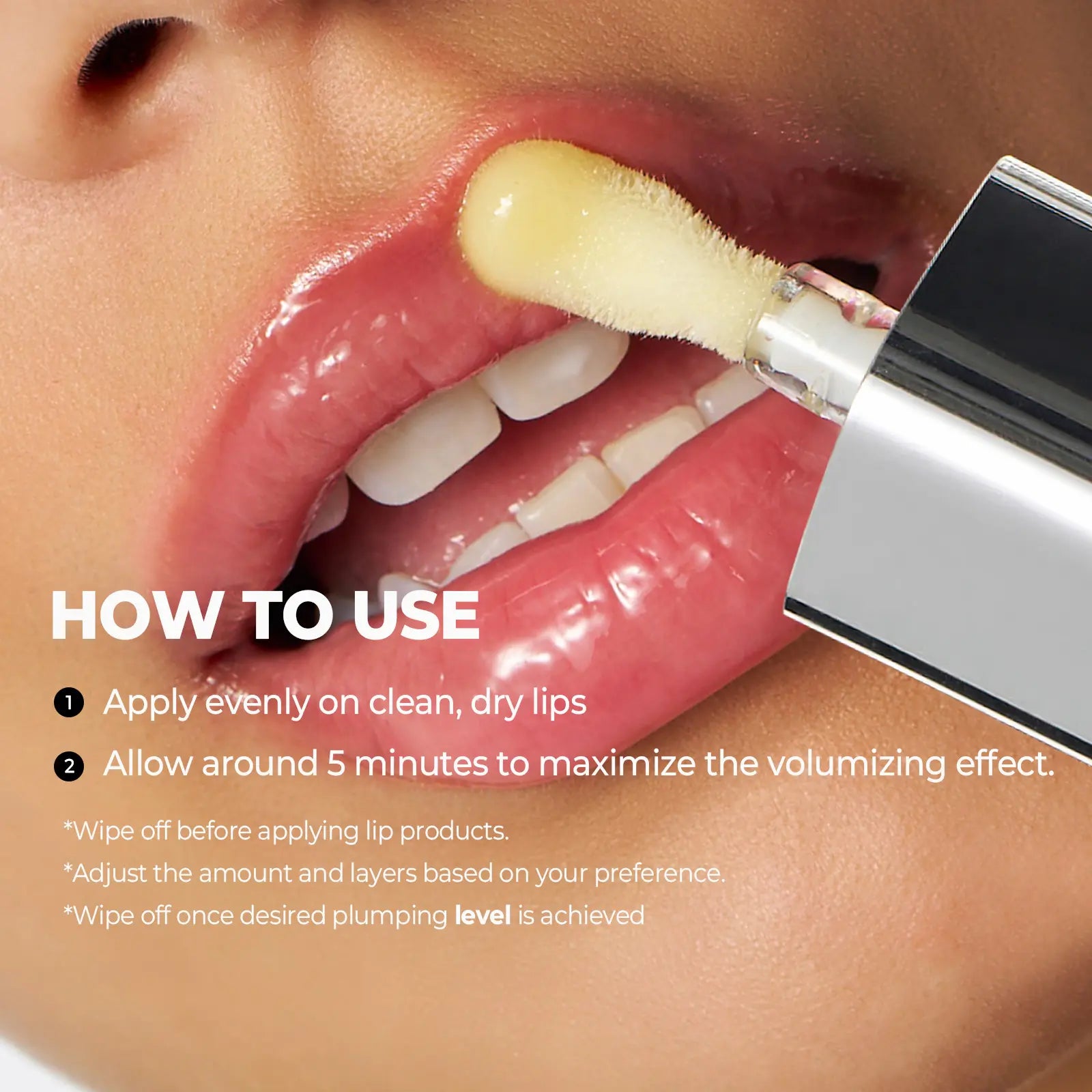 [Laka] Spicy Lip Plumper — Fuller-Looking Lip Plumper Gloss, Non-Sticky, High-Shine Finish