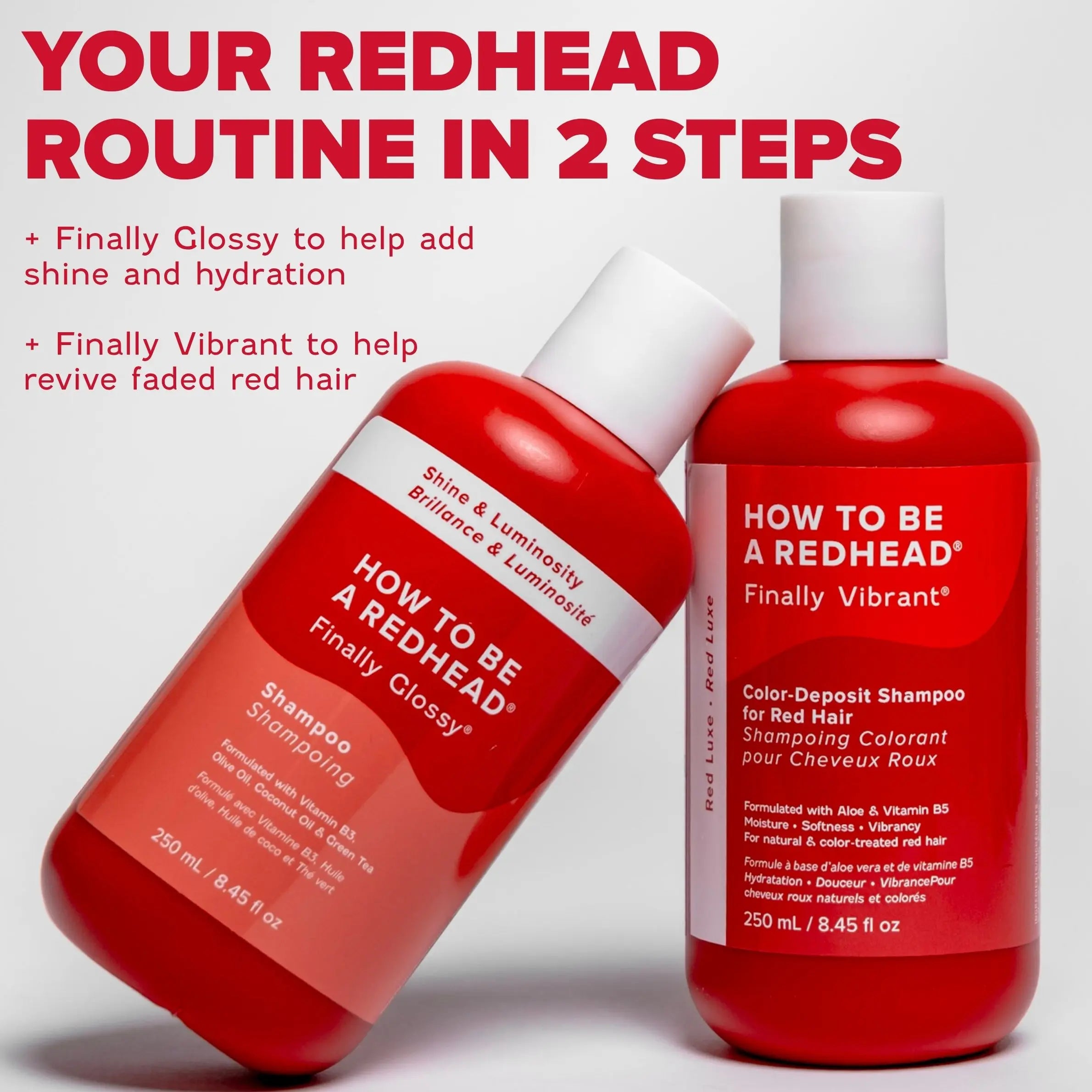 Finally Glossy® + Finally Vibrant® Shampoo Duo