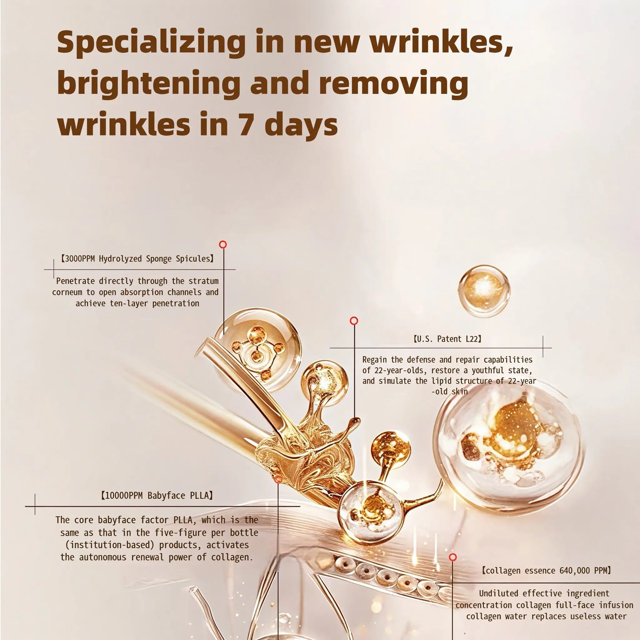 【Dr. UR UR】 LUMINOUS YOUTH PLLA SPICULE 3000 COLLAGEN Mask-【Live Broadcast Only】